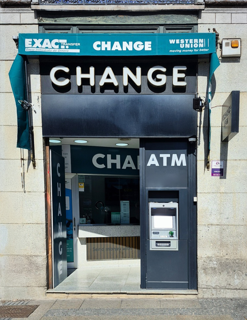 Oficina de cambio Exact Change en Puerta del Sol, 12