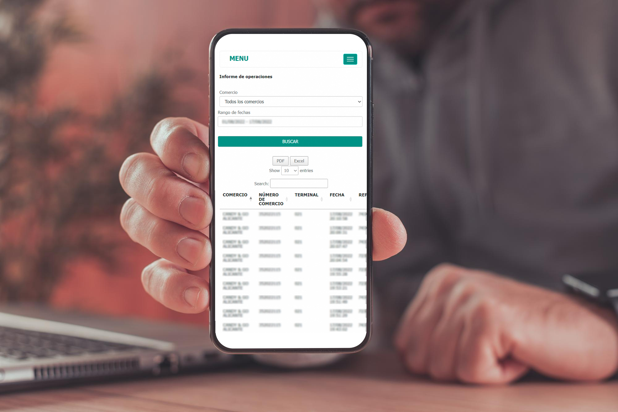 Plataforma TPV para la gestión de cobros