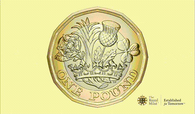 Pound, la nueva de una libra